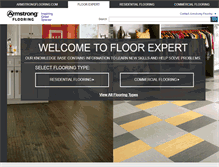 Tablet Screenshot of floorexpert.com